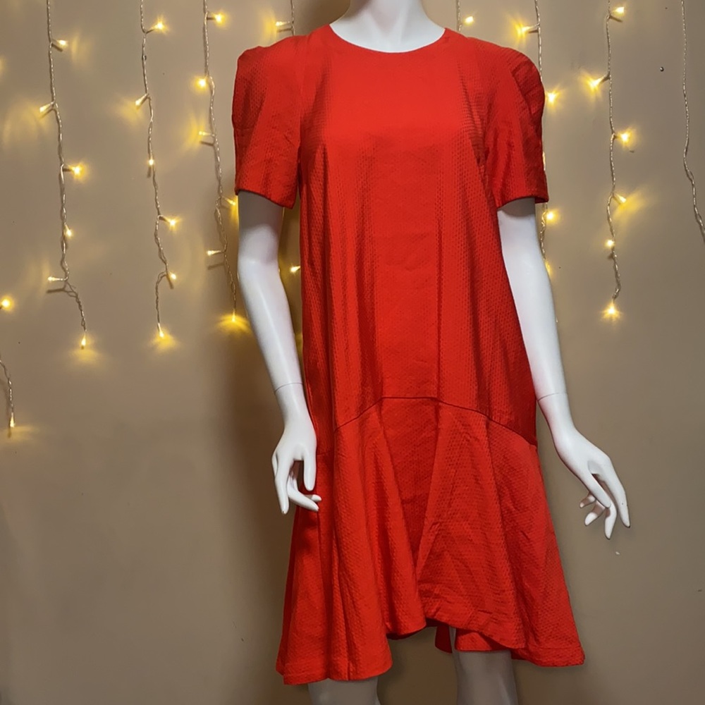 Anthropologie Maeve Rousseau Flounced Mini Dress